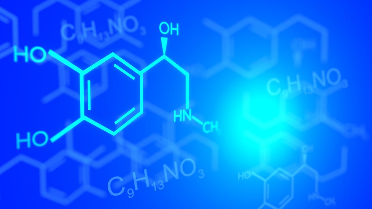 chemistry, adrenaline, structural formula-2938901.jpg